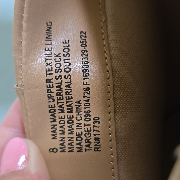 NWT A New Day Tan Boots Size 8 - Picture 10 of 10